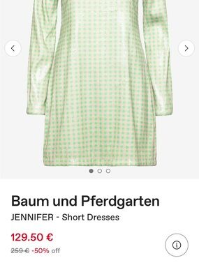 NWOT Baum und Pferdgarten Dress